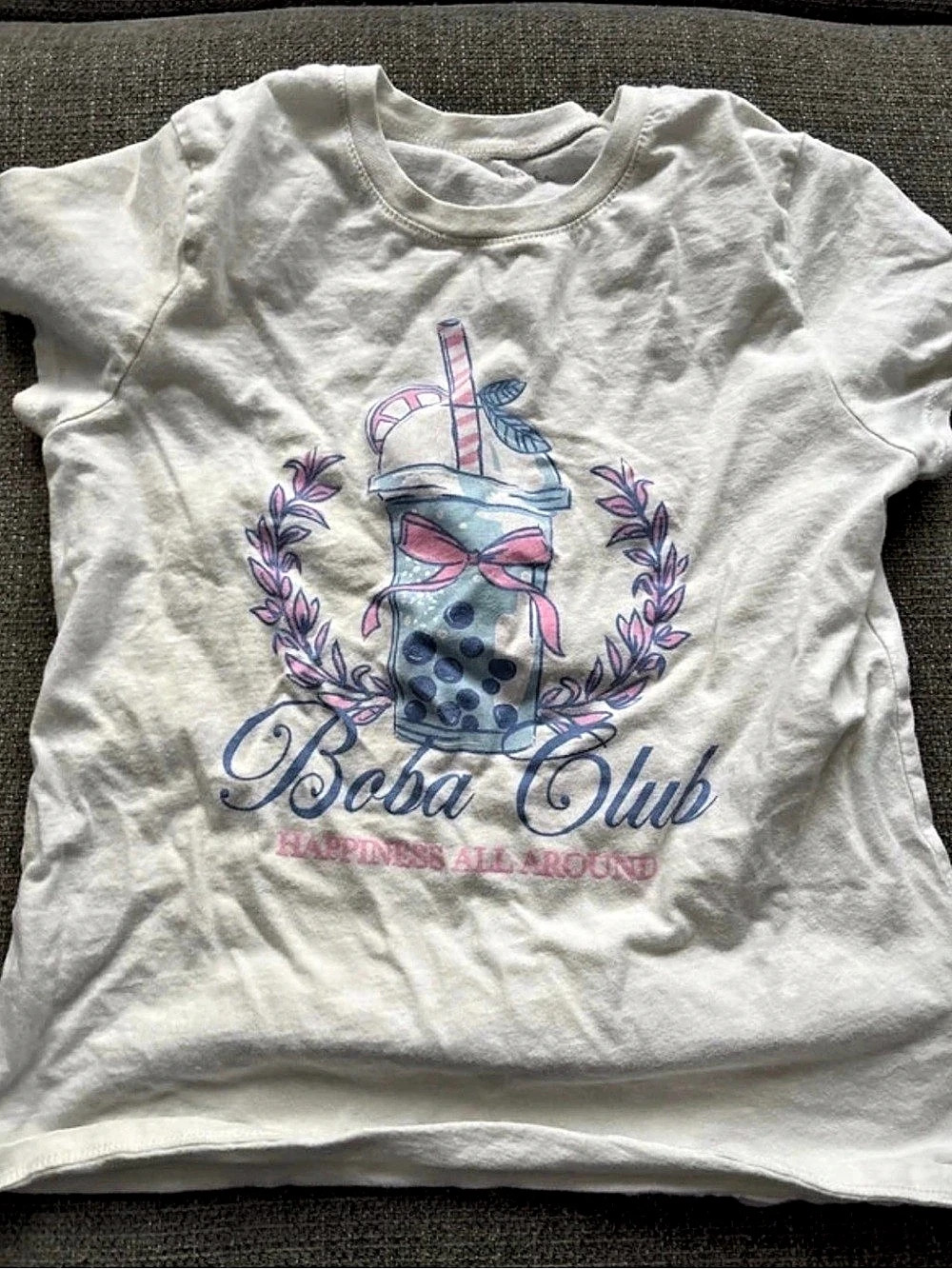 The Children's Place Girls Boba Club Graphic Tee
